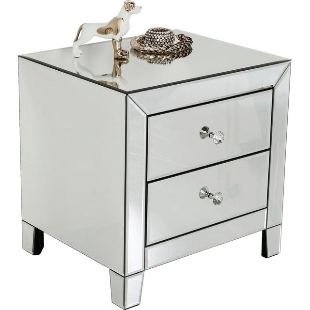 Luxury 2 Drawer Bedside Table KARE Design on Productcaster.