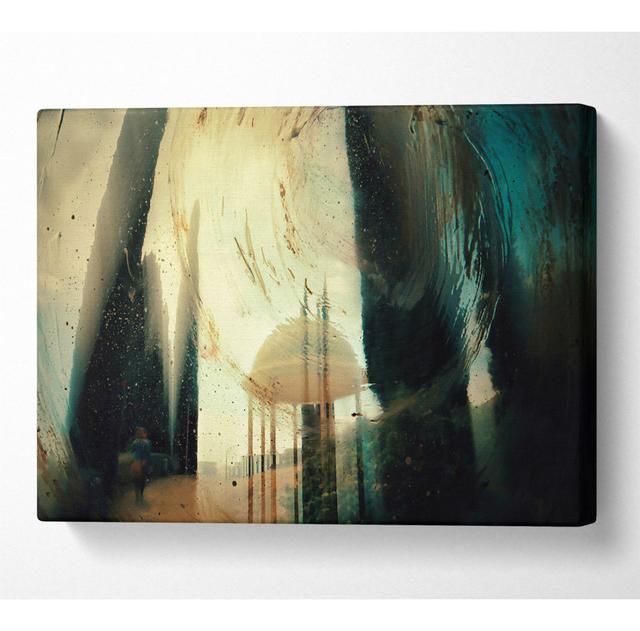 No Frame Print on Canvas Metro Lane Size: 35.6cm H x 50.8cm W on Productcaster.