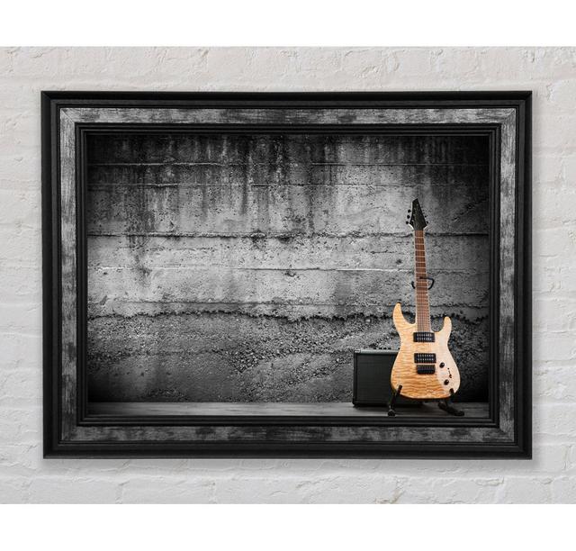 Metal Guitar Grunge - Print Bright Star Size: 29.7cm H x 42cm W x 8cm D on Productcaster.