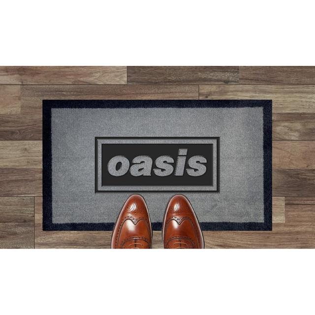 Soares 70 x 70cm Non-Slip Indoor Door Mat Happy Larry on Productcaster.