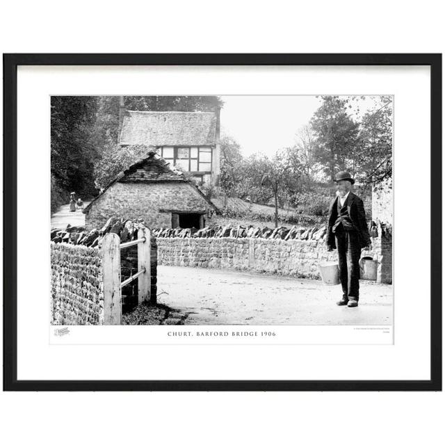 Churt, Barford Bridge 1906 by Francis Frith - Single Picture Frame Print The Francis Frith Collection Size: 28cm H x 36cm W x 2.3cm D on Productcaster.