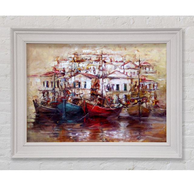 Single Picture Frame Art Prints Longshore Tides Size: 100.1cm H x 141.4cm W on Productcaster.