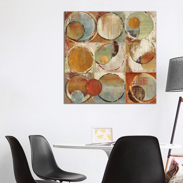 Luster III by PI Studio - Wrapped Canvas Painting Metro Lane Size: 93.98cm H x 93.98cm W x 1.905cm D on Productcaster.