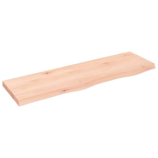 Flagstaff Oak Solid Wood Floating Shelf Alpen Home Size: 4cm H x 100cm W x 30cm D on Productcaster.