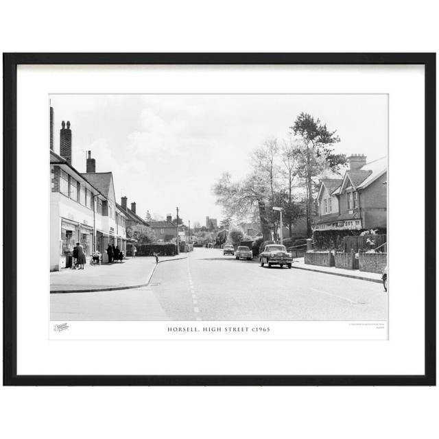 'Horsell, High Street C1965' by Francis Frith - Picture Frame Photograph Print on Paper The Francis Frith Collection Size: 40cm H x 50cm W x 2.3cm D on Productcaster.