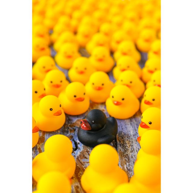 Large Group Of Yellow Rubber Ducks by Enviromantic - Print Isabelle & Max Size: 76cm H x 51cm W x 3.8cm D on Productcaster.