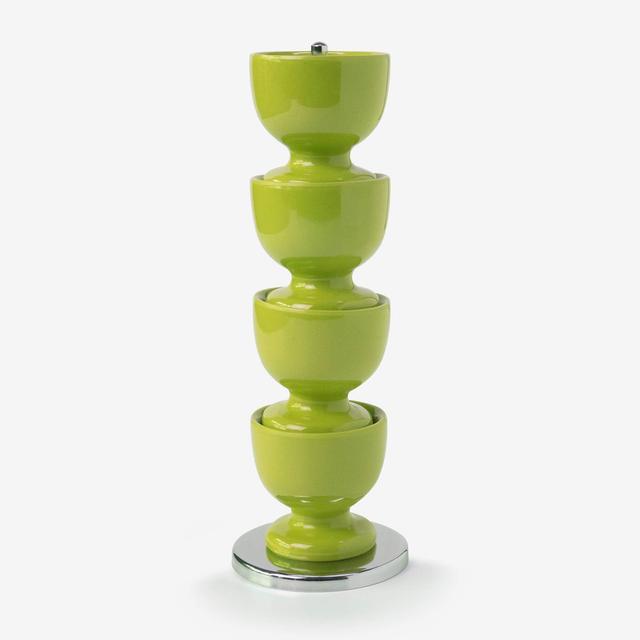 Melamine Stacking Egg Cup Set Zeal Colour: Lime on Productcaster.