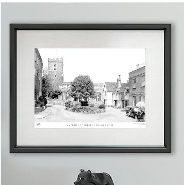 Ampthill, St Andrew - Single Picture Frame Print The Francis Frith Collection Size: 40cm H X 50cm W x 2cm D on Productcaster.