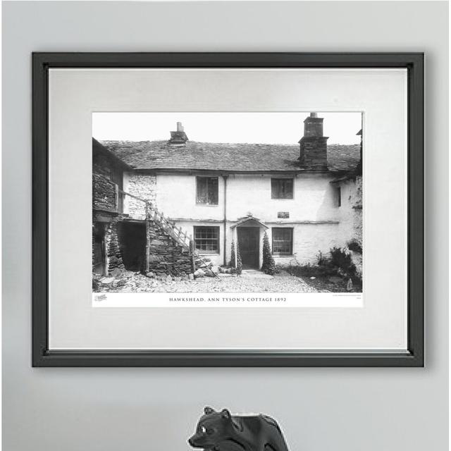 'Hawkshead, Ann Tyson's Cottage 1892' by Francis Frith - Picture Frame Photograph Print on Paper The Francis Frith Collection Size: 60cm H x 80cm W x on Productcaster.