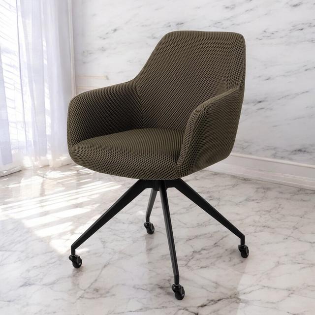 Nausheen Polyester Upholstered Metal Side Chair Ebern Designs Upholstery Colour: Grey on Productcaster.