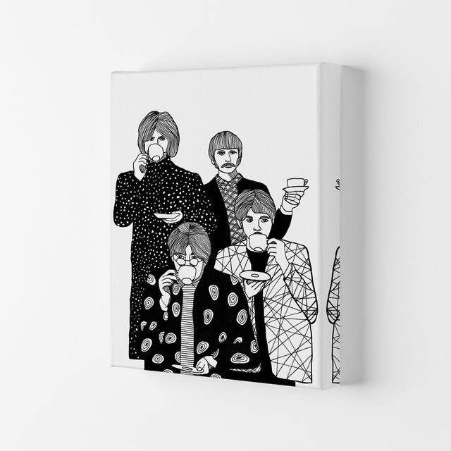 X Beatles by Carissa Tanton - Wrapped Canvas Print Mercer41 Size: 29.7cm H x 21cm W x 4cm D on Productcaster.