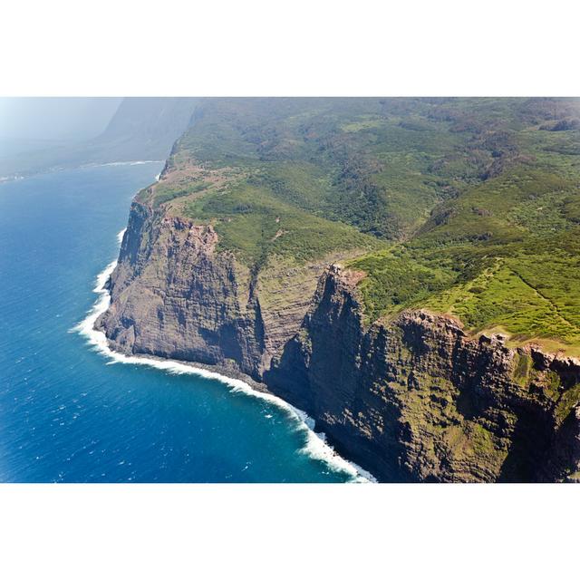 Rugged Cliff Of Kalaupapa - Wrapped Canvas Print Wall Art Production Network Size: 20cm H x 30cm W x 3.8cm D on Productcaster.