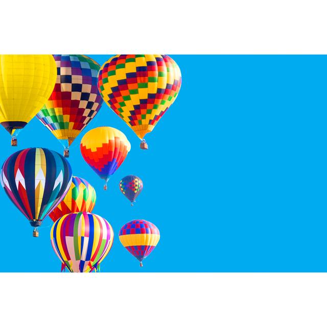 Hot Air Balloons by Jodi Jacobson - Wrapped Canvas Art Prints 17 Stories Size: 20cm H x 30cm W on Productcaster.