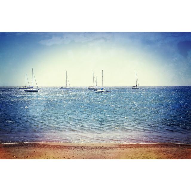 Scene Along the Water II by Golie Miamee - Wrapped Canvas Photograph Breakwater Bay Size: 30cm H x 46cm W on Productcaster.