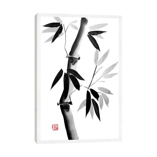 Old Bamboo by Péchane - Print on Canvas Bloomsbury Market Size: 152.4cm H x 101.6cm W x 3.81cm D, Format: White Framed on Productcaster.