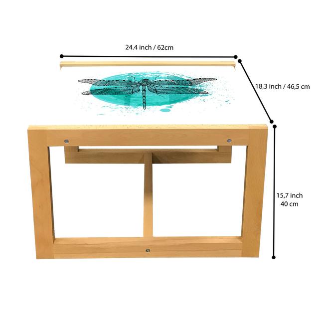 Couchtisch Isaura East Urban Home Größe: 62 cm H x 46 cm B x 40 cm T on Productcaster.