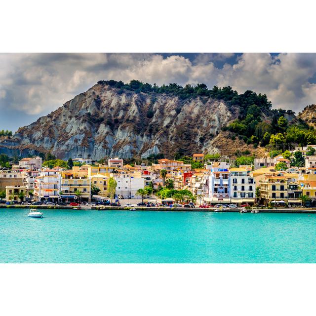 Zakynthos Town by MilosStankovic - No Frame Print on Canvas Breakwater Bay Size: 40cm H x 60cm W on Productcaster.