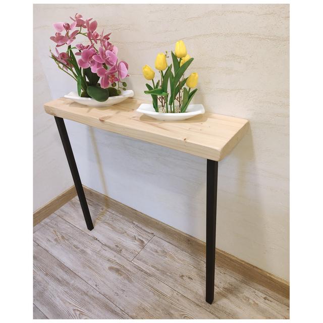 Crookedstone Console Table Alpen Home Size: 104.50 H x 130 W x 17.50 D cm on Productcaster.