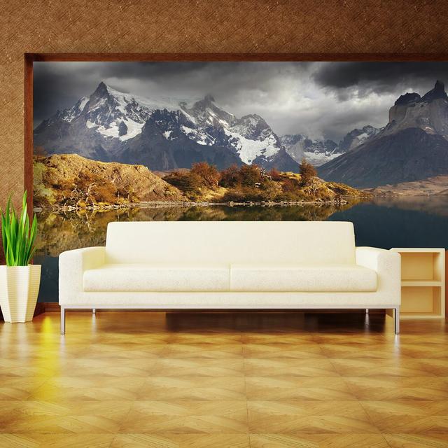 Fototapete Torres del Paine National Park 270 cm x 350 cm East Urban Home Größe: 200 cm x 154 cm on Productcaster.