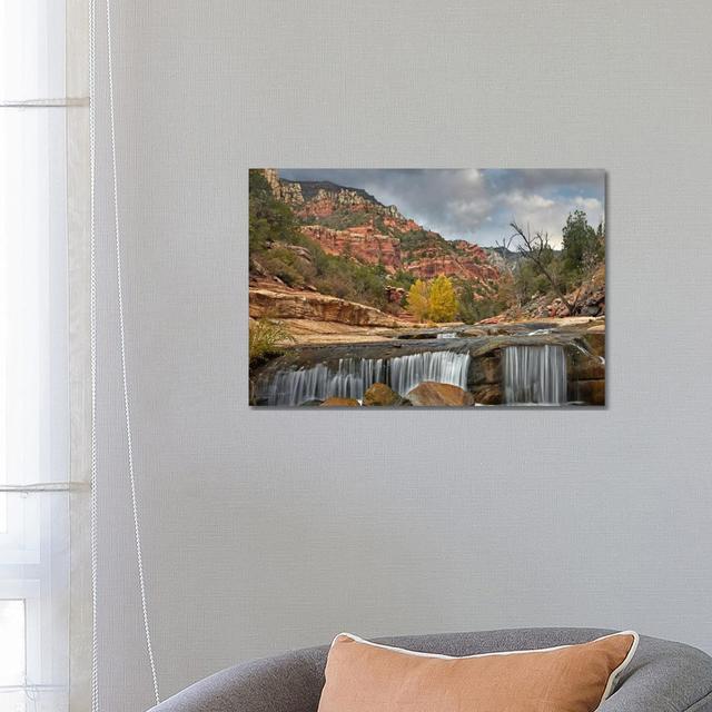 Oak Creek In Slide Rock State Park Near Sedona, Arizona I by Tim Fitzharris - Wrapped Canvas Print Alpen Home Size: 45.72cm H x 66.04cm W x 3.81cm D on Productcaster.