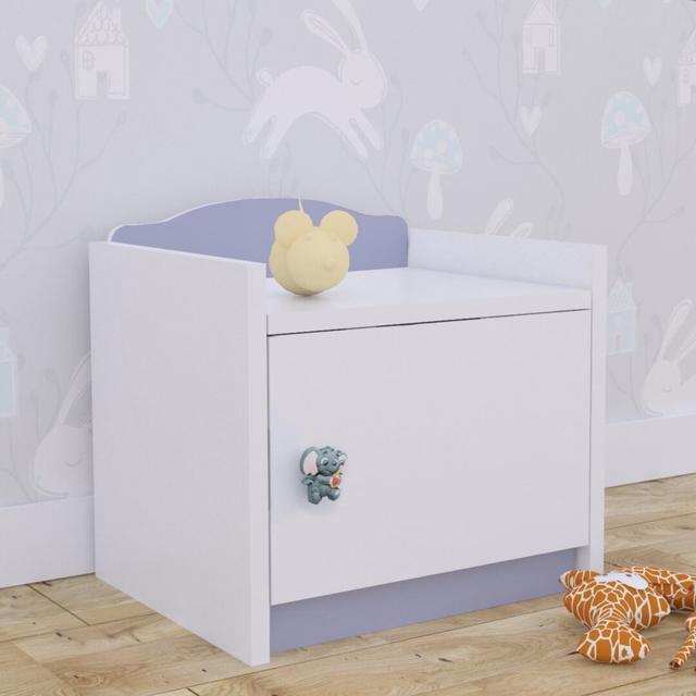 Baby Mix 1 Drawer Nightstand Happy Babies on Productcaster.