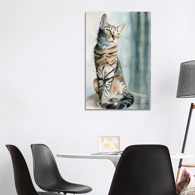 Tabby Lean by Rachel Parker - Wrapped Canvas Gallery-Wrapped Canvas Giclée ClassicLiving Size: 101.6cm H x 66.04cm W x 1.91cm D on Productcaster.