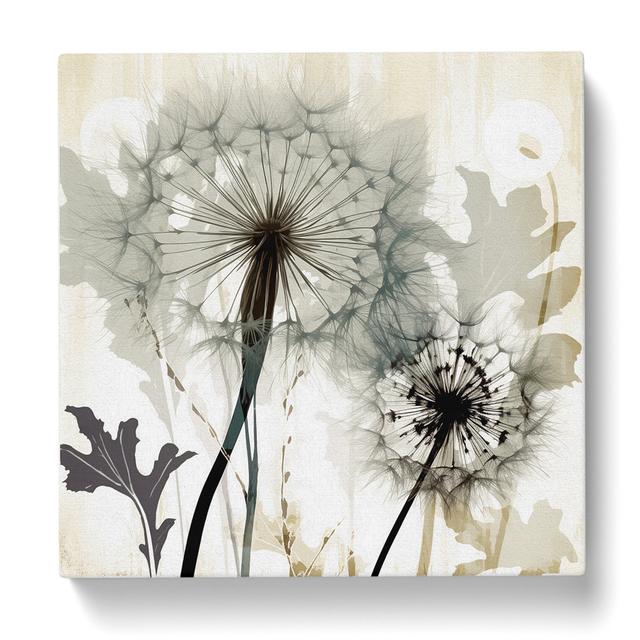 Dandelion Art Deco No.2 - Print Marlow Home Co. on Productcaster.