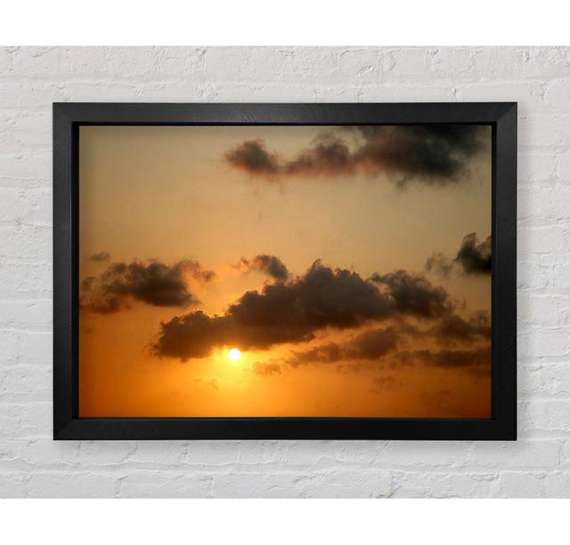 Warm Sunset - Single Picture Frame Art Prints Bright Star Size: 42cm H x 59.7cm W x 3.4cm D on Productcaster.