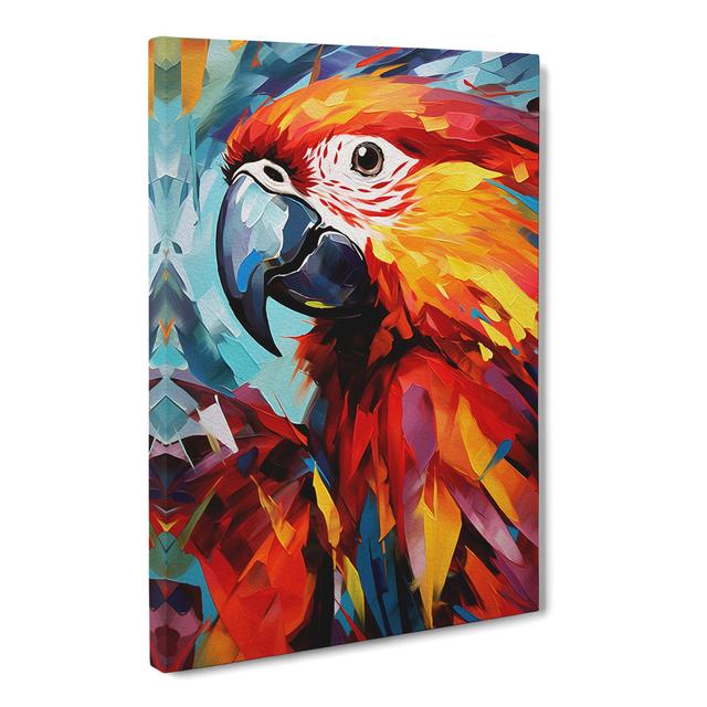 Parrot Abstract No.2 - Print 17 Stories Size: 76cm H x 50cm W x 3cm D on Productcaster.