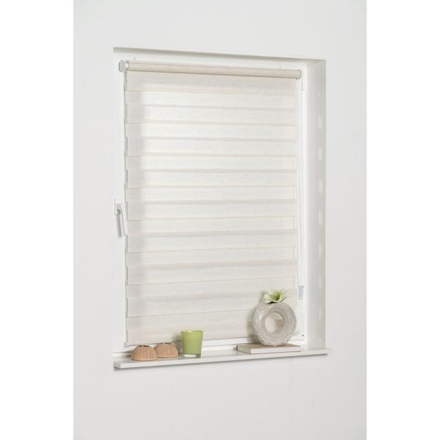 Double Roller Blind Symple Stuff Size: 150 cm L x 30 cm W, Finish: Beige on Productcaster.