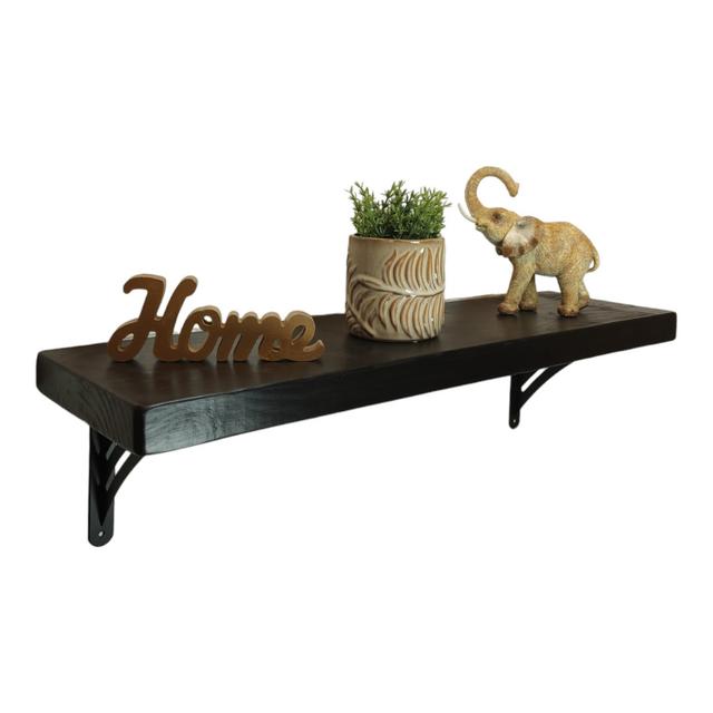 Abriam Bracket Shelf Borough Wharf Size: 19.5cm H x 190cm W x 22.5cm D on Productcaster.