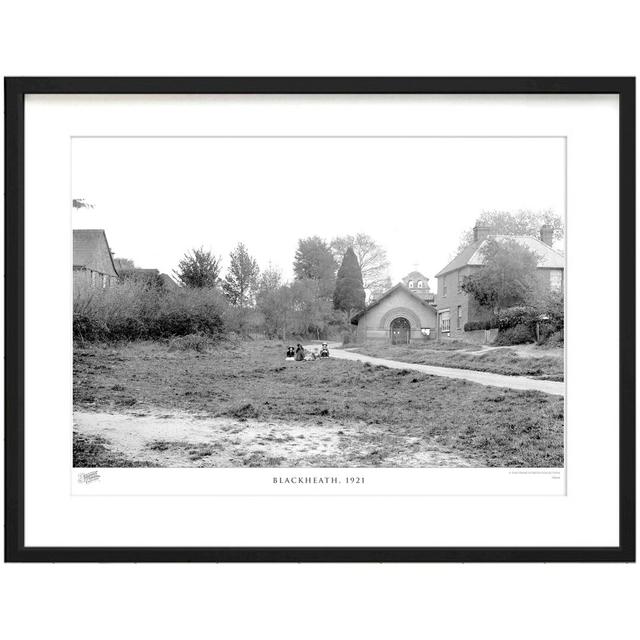 'Blackheath, 1921' by Francis Frith - Picture Frame Photograph Print on Paper The Francis Frith Collection Size: 45cm H x 60cm W x 2.3cm D on Productcaster.