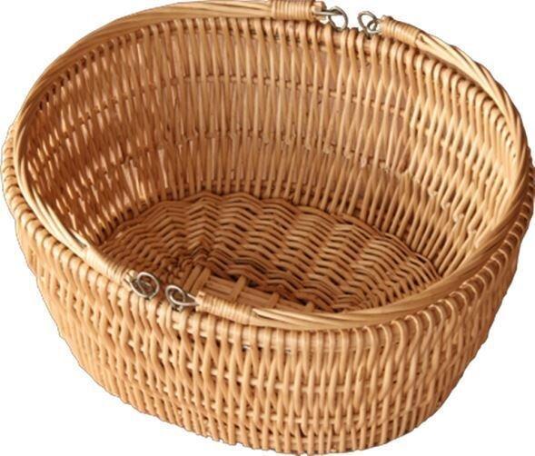 Brambly Cottage Wicker Basket Brambly Cottage Size: 24cm H x 50cm W x 42cm D on Productcaster.