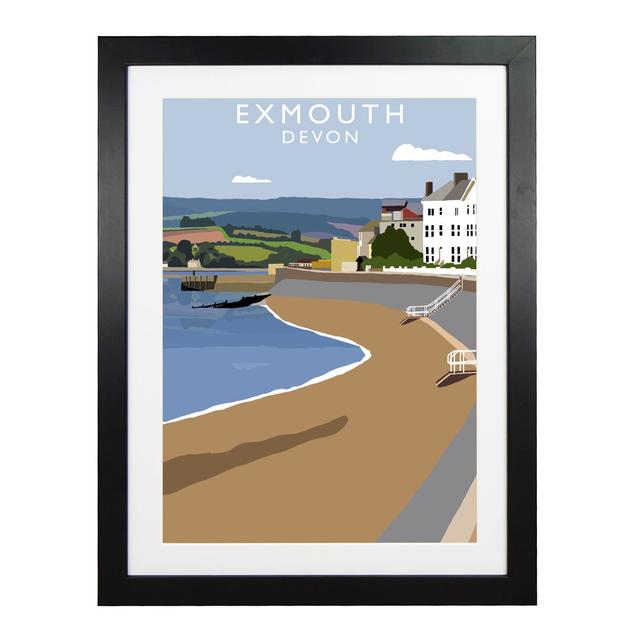 Exmouth 2 by Richard O'Neil - Graphic Art Print on Paper East Urban Home Format: Black Wood Frame, Size: 54 cm H x 44 cm W x 2.2 cm D on Productcaster.