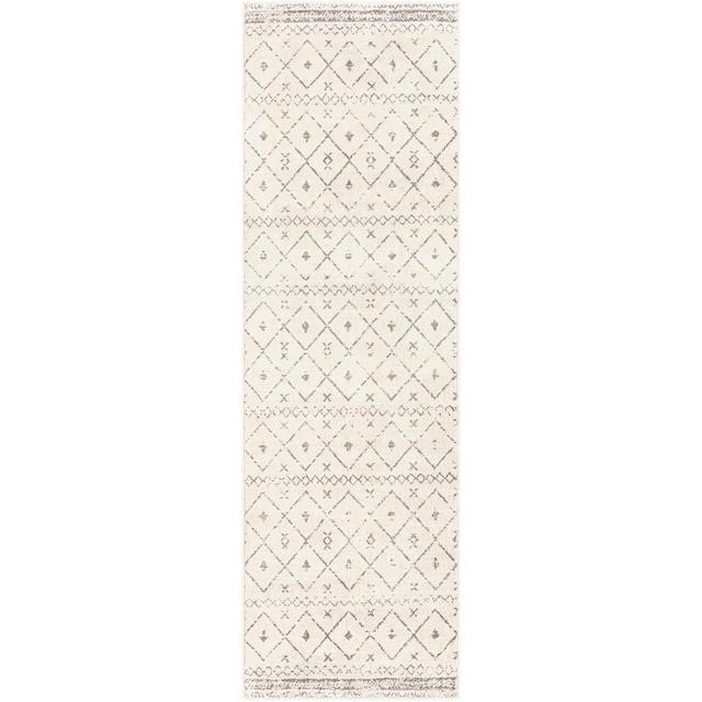 Wojcik Machine Woven Beige/Ivory Rug Natur Pur Rug Size: Runner 80 x 220cm on Productcaster.