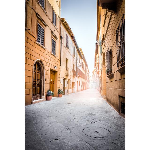 Street of Old Montepulciano by Czekma13 - Wrapped Canvas Photograph 17 Stories Size: 46cm H x 30cm W on Productcaster.