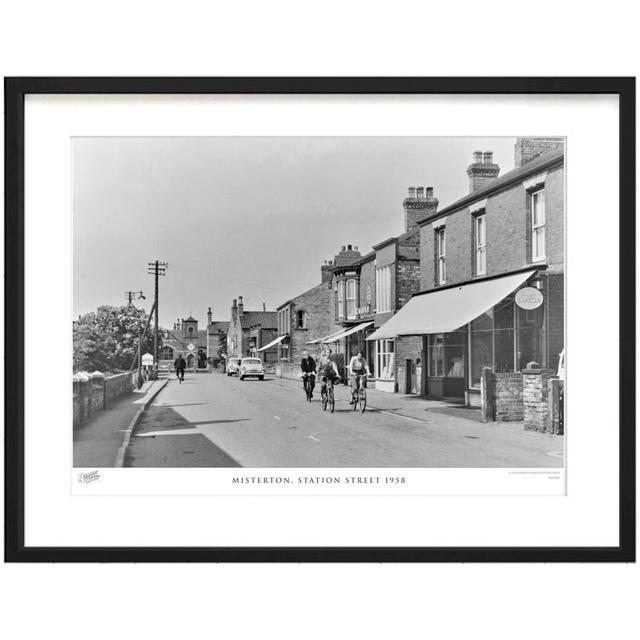 Misterton, Station Street 1958 - Single Picture Frame Print The Francis Frith Collection Size: 60cm H x 80cm W x 2.3cm D on Productcaster.