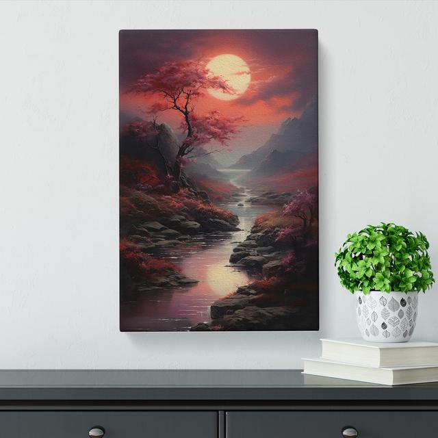 Landscape Romanticism - Wrapped Canvas Print Alpen Home Size: 76cm H x 50cm W x 3cm D on Productcaster.