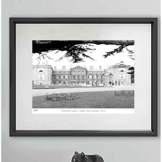 Woburn Abbey, From The Cedars C1955 - Single Picture Frame Print The Francis Frith Collection Size: 28cm H X 36cm W x 2cm D on Productcaster.