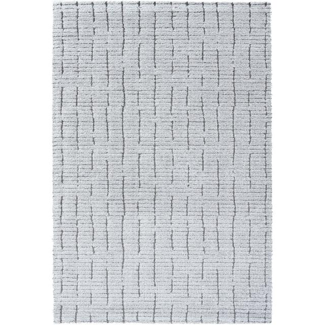 Laffoon Abstract Gray Area Rug Ebern Designs Rug Size: Rectangle 160 x 230cm on Productcaster.