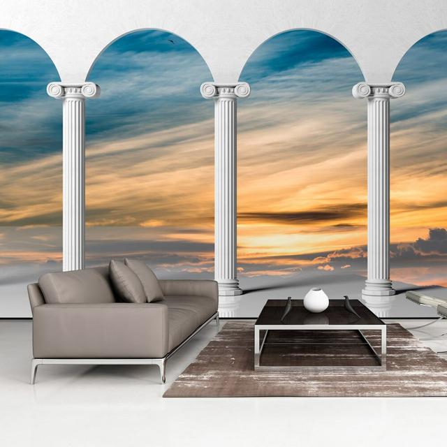 Fototapete Heavenly Arch 280 cm x 400 cm East Urban Home on Productcaster.