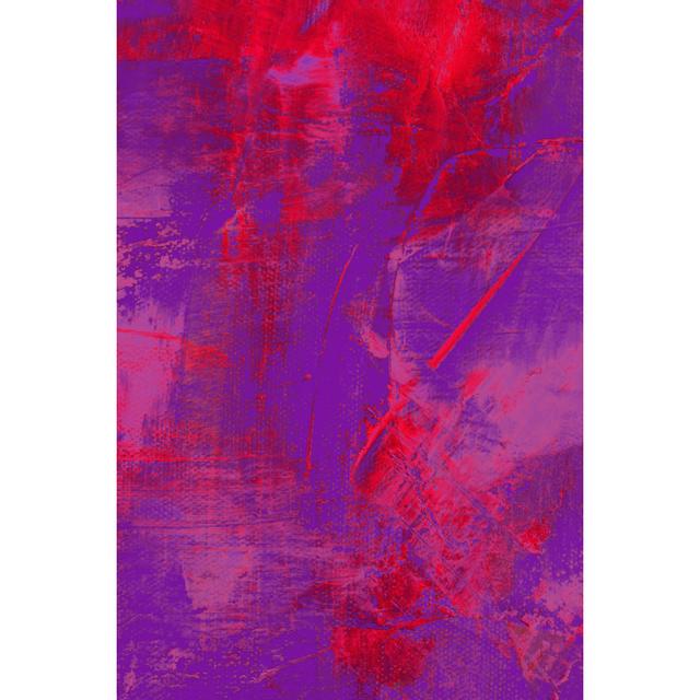 Abstract Painting - Wrapped Canvas Art Prints Metro Lane Size: 122cm H x 81cm W x 3.8cm D on Productcaster.