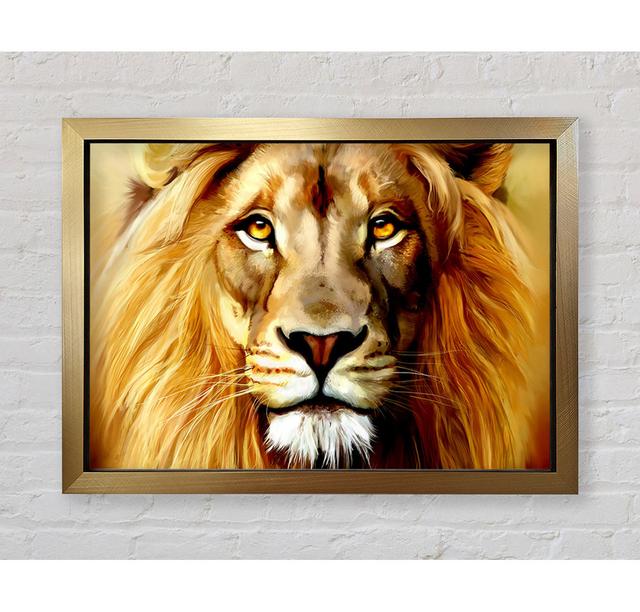 Lion Head - Print Bright Star Size: 100cm H x 141.4cm W on Productcaster.