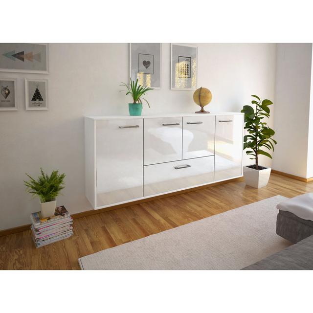 Sideboard Bailidh Brayden Studio Farbe (Korpus/Front): Weiß on Productcaster.