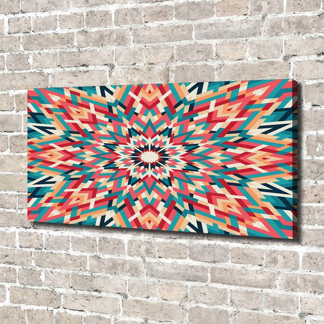 Canvas Print - Wall Art - Prints On Canvas - 140X70 Image Picture Theme: Kaleidoscope Ivy Bronx on Productcaster.