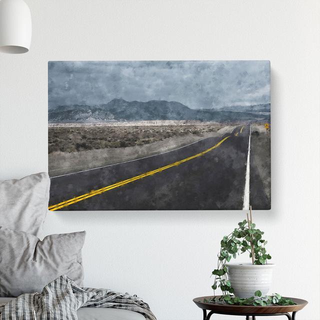 The Open Road Vol.1 - Wrapped Canvas Painting East Urban Home Size: 40cm H x 60cm W x 3cm D on Productcaster.