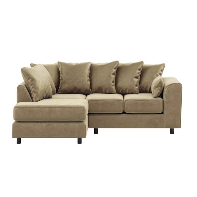 Awn 2 - Piece Upholstered Corner Sectional 17 Stories Orientation: Right Hand Facing, Upholstery Colour: Cream on Productcaster.