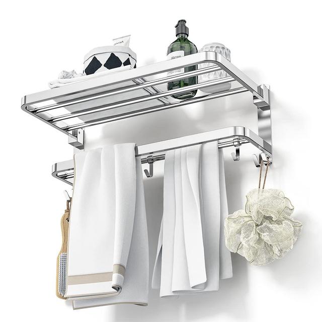 Adelphie 2 Wall Towel Rack Rebrilliant on Productcaster.