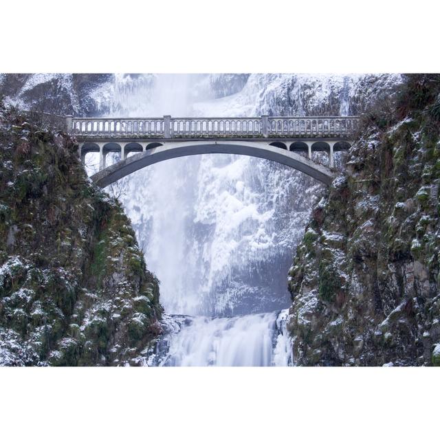 Multnomah Falls Frozen Alpen Home Size: 30cm H x 46cm W x 3.8 cm D on Productcaster.