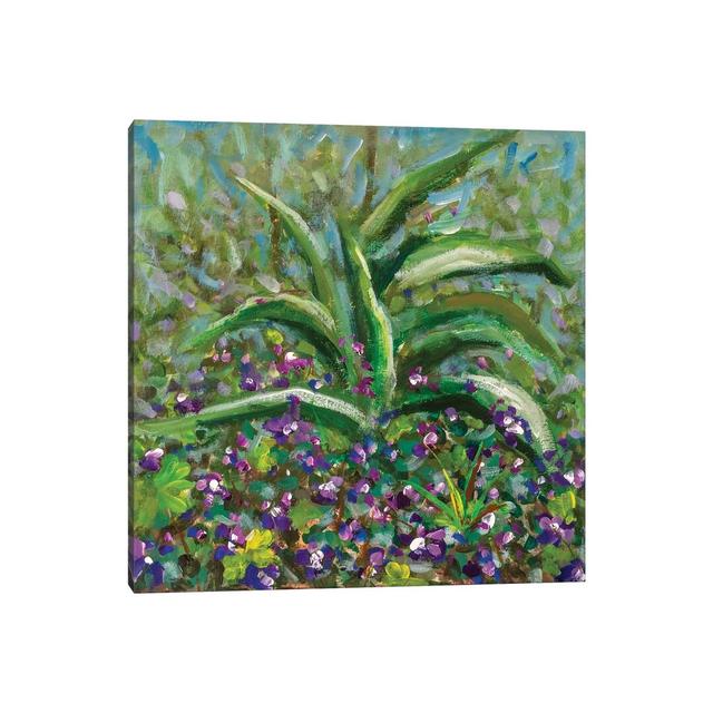 Flowers Spring by Valery Rybakow - Painting on Canvas Rosalind Wheeler Format: Wrapped Canvas, Size: 45.72cm H x 45.72cm W x 3.81cm D on Productcaster.